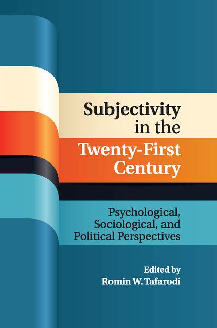 subjectivity twenty first century psychological sociological Epub